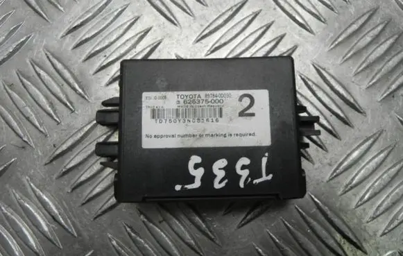 Toyota Yaris Other control units/modules 897840D030 G3629
