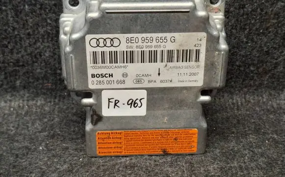 Audi A4 S4 B7 8E 8H Airbag control unit/module 8E0959655G 0285001668