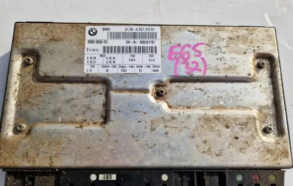 BMW 7 E65 E66 Seat control module 6927313