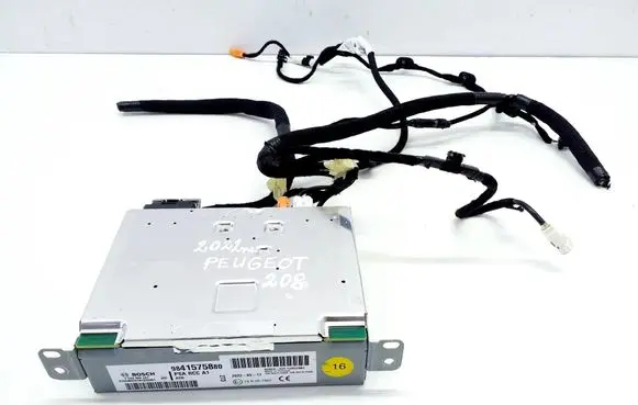 Peugeot 208 II GPS navigation control unit/module 9841575880
