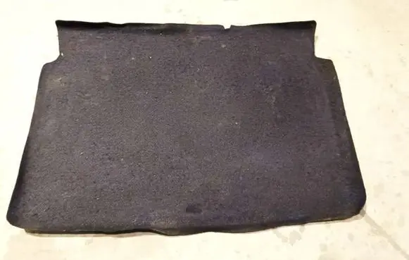 Peugeot 207 Trunk/boot mat liner 