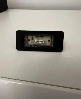 Number plate light