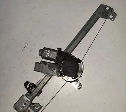Citroen C3 Front door window regulator with motor 400619F