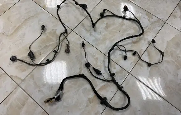 Audi Q7 4M Parking sensor (PDC) wiring loom 4M0971104AJ 5Q0919275B