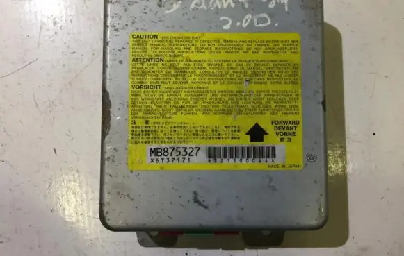 Mitsubishi Galant Airbag control unit/module MB875327 X6T37171