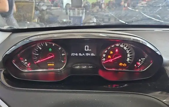 Peugeot 208 Speedometer (instrument cluster) 9805400380J IMPRK1468306