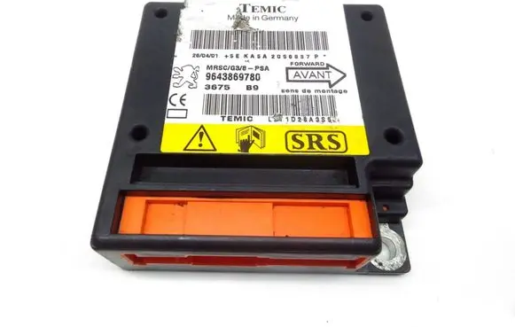 Peugeot 607 Airbag control unit/module 9643869780