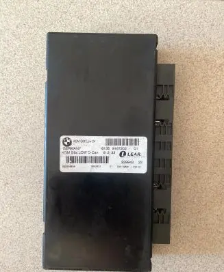 BMW 5 E60 E61 Comfort/convenience module 9167202