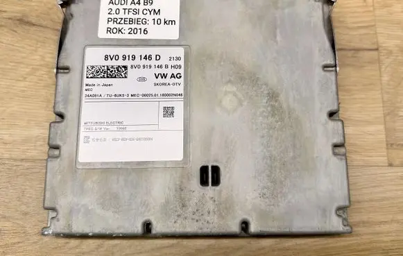 Audi A4 S4 B9 8W Head unit multimedia control 8V0919146D 8V0919146B