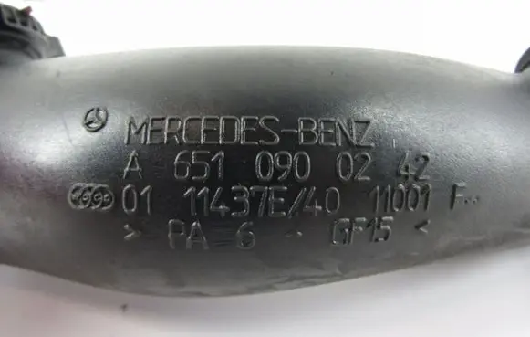 Mercedes-Benz C W204 Intercooler air channel guide a6510900242