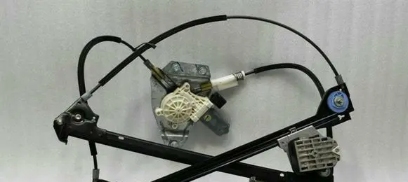 Dodge Challenger Front door window regulator with motor 68043884AA