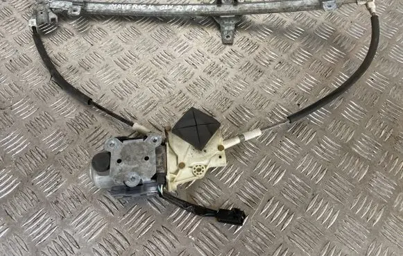 Front door window regulator with motor