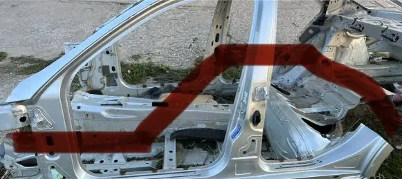 Mercedes-Benz C W204 Side car body part 
