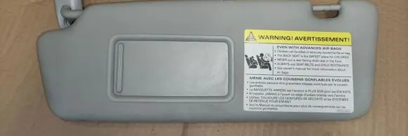 Audi A3 S3 A3 Sportback 8P Sun visor 8P1857551