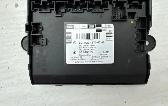 Mercedes-Benz S W221 Door control unit/module A2218706786 A2214421632 A2214479932