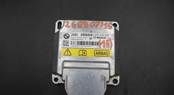 BMW 1 F20 F21 Airbag control unit/module 6855558 0265020262