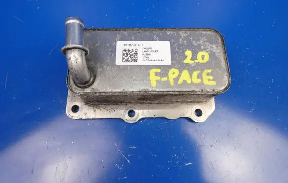 Jaguar F-Pace Engine oil radiator G4D36A642BA AJ200 17KW