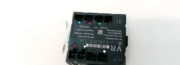 Mercedes-Benz C AMG W204 Door control unit/module A2048702126 00403699B0