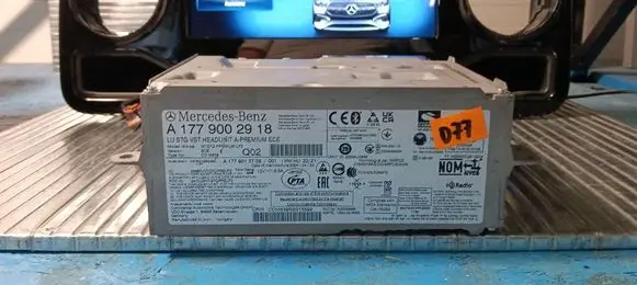 Mercedes-Benz A W177 Radio/CD/DVD/GPS head unit A1779002918