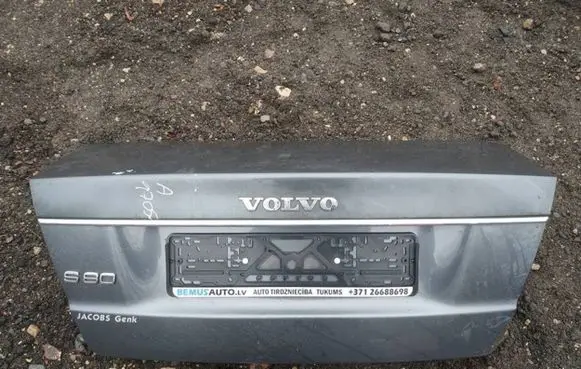 Volvo S80 Tailgate/trunk/boot lid pilkas