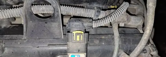 Opel Astra H Air pressure sensor 0281002845