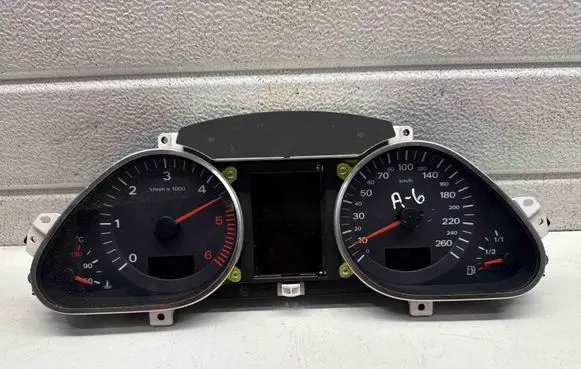 Audi A6 S6 C6 4F Speedometer (instrument cluster) 4F0920900N