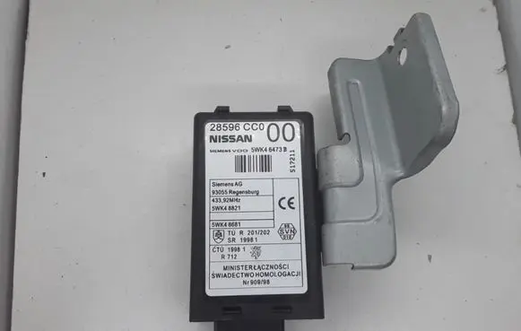 Nissan X-Trail T30 Door central lock control unit/module 28596CC0 5WK46473B 5WK48821