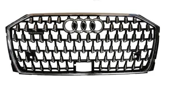 Audi A8 S8 D5 Front bumper upper radiator grill 4N0853651AB 4N0853651AA