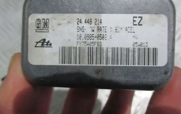 Opel Astra F ESP acceleration yaw rate sensor 24448214