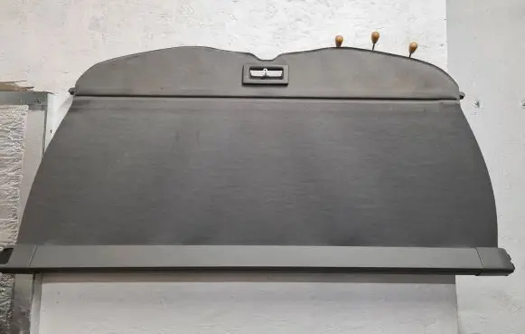 Parcel shelf load cover