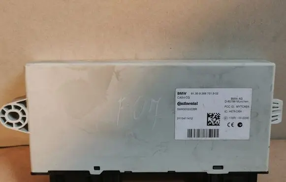 BMW 5 GT F07 CAS control unit/module 9268751 9268751902