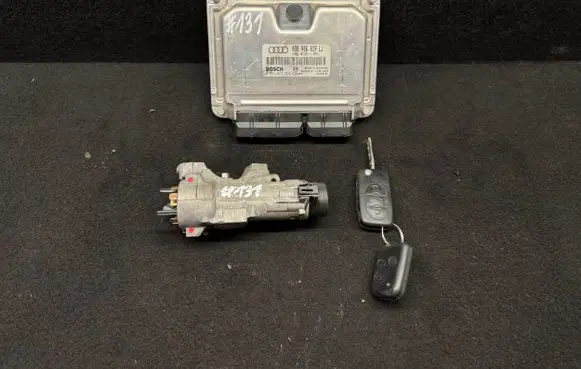 Audi A4 S4 B6 8E 8H Engine ECU kit and lock set 038906019LJ 4B0905851C
