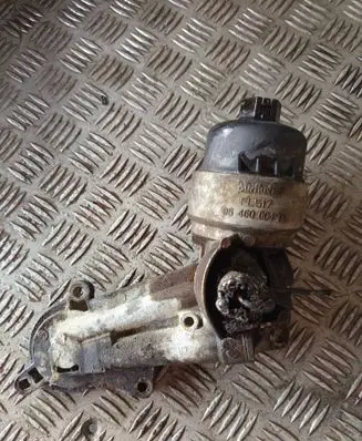 Peugeot 1007 Oil filter mounting bracket 9646000480