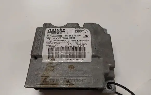 Peugeot 407 Airbag control unit/module 9655880880 603554600