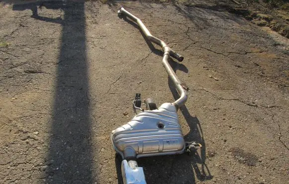 Mercedes-Benz ML W164 Rear muffler/silencer tail pipe A1644907815-MERC2 A1644907815