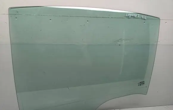 Renault Laguna III Rear door window glass AS2M3236DOT682 43R001582 E000199