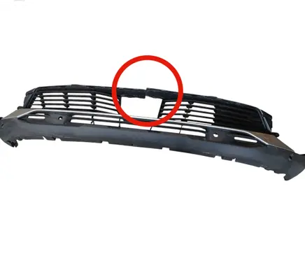 Peugeot 5008 II Front bumper lip 