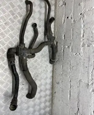 Jaguar XF X250 Engine coolant pipe/hose 9X238A586AD 4R838B274AD