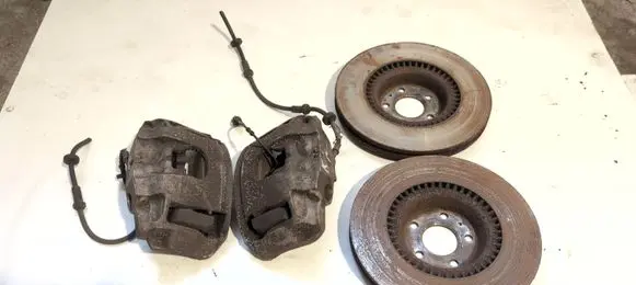 Audi A6 S6 C7 4G Brake discs and calipers set 4G05AP