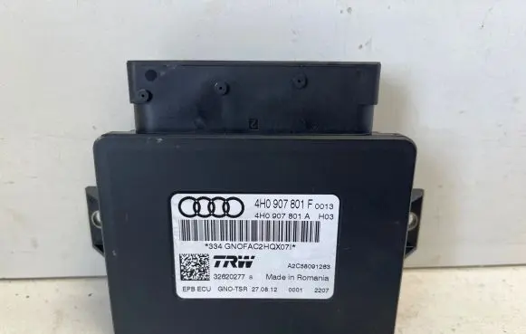 Audi A6 S6 C7 4G Brake system control unit/module 4H0907801F 4H0907801A 32620277