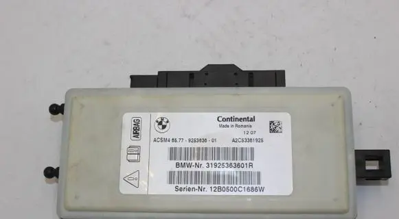BMW X3 F25 Airbag control unit/module 9253636 A2C53361925 31925363601R