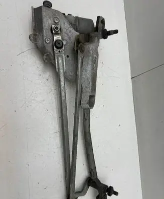 Front wiper linkage and motor