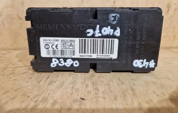 Peugeot 407 Tire pressure control unit 9664177280 S126064001D