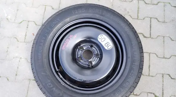 Nissan Qashqai J12 R17 spare wheel 