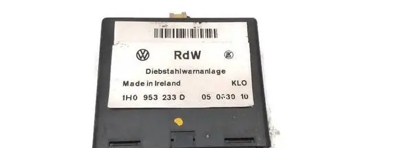 Volkswagen Golf III Alarm control unit/module 1H0953233D