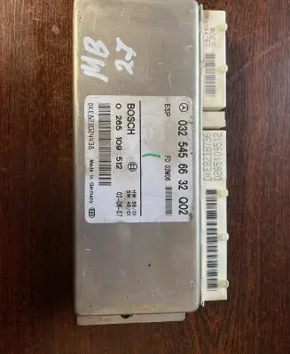 Mercedes-Benz E W211 ESP (stability system) control unit 0325456632 0265108512
