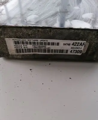 Chrysler Voyager Engine control unit/module P04748422AF 04748422AF