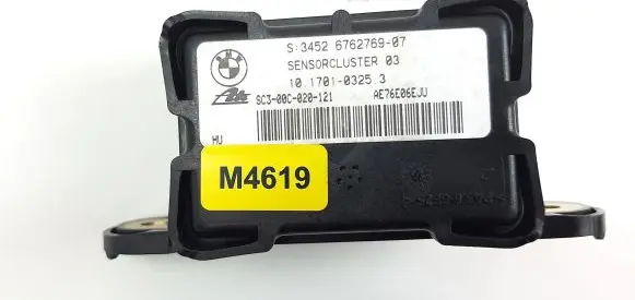 BMW 3 E90 E91 ESP acceleration yaw rate sensor 6762769 M4619