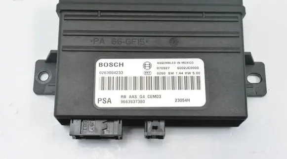 Peugeot 308 Parking PDC control unit/module 9663937380