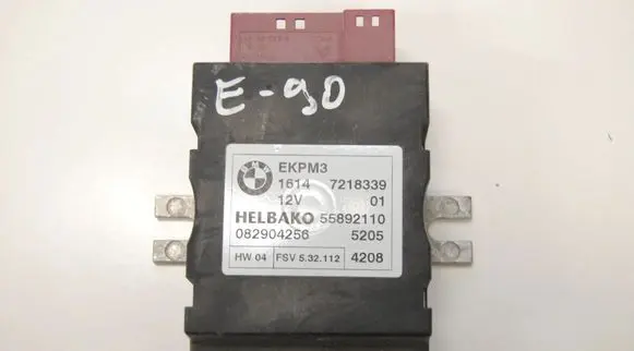 BMW 3 E90 E91 Fuel injection pump control unit/module 721833955892110